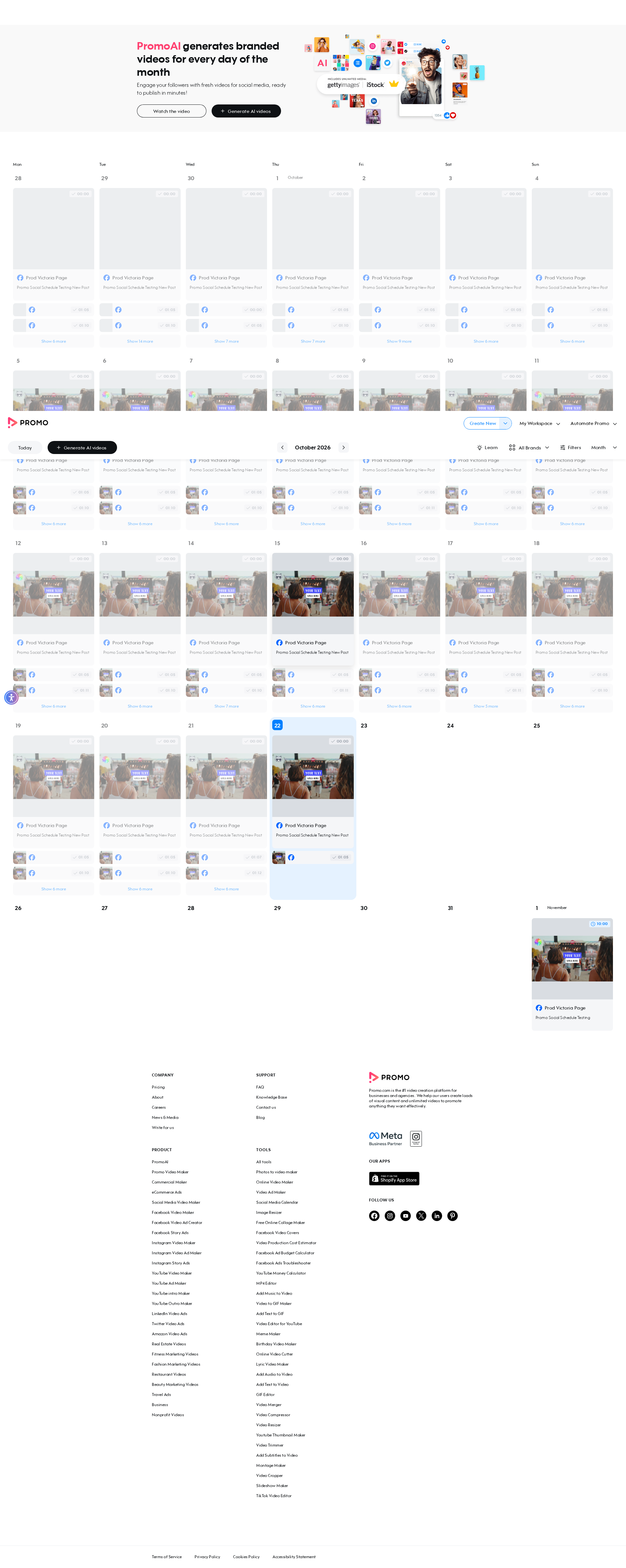 Test failure screenshot